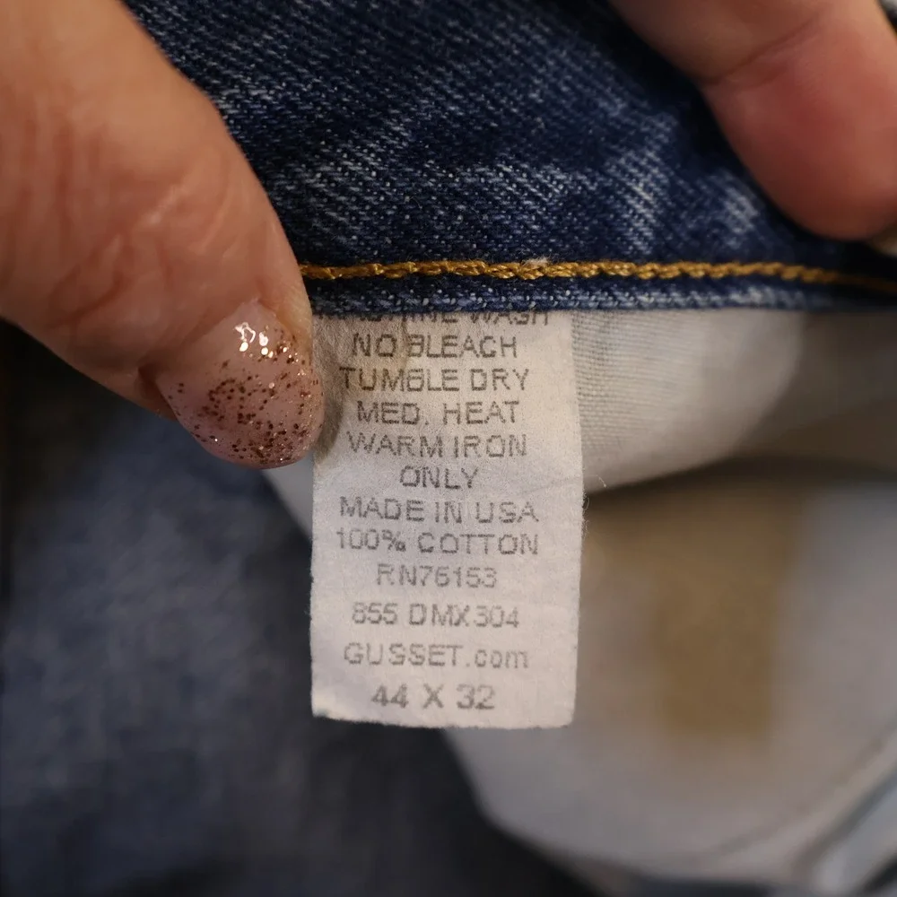 Diamond Gusset Jean Co. diamond gusset